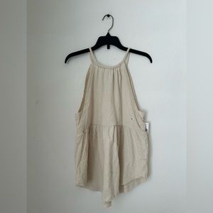 American Eagle Outfiters Cream Blouse Size Small